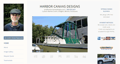Desktop Screenshot of harborcanvasdesigns.com
